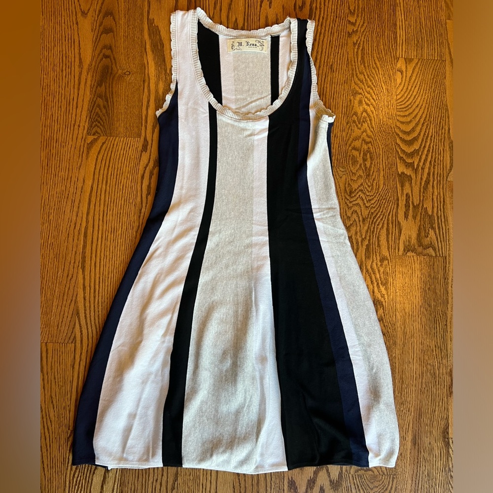 M. Rena Striped Dress